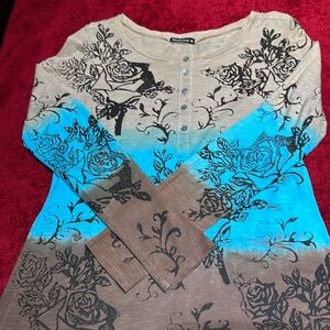 DAVID CLINE LONG SLEEVE SHIRT MEDIUM